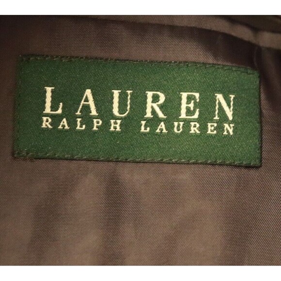 Lauren Ralph Lauren Mens Houndstooth Wool Sport Coat Blazer Suit Jacket Sz 47L - Picture 10 of 11